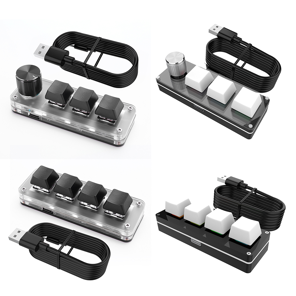 Gaming Keyboard Mini - Clavier mécanique BT mini 3 touches