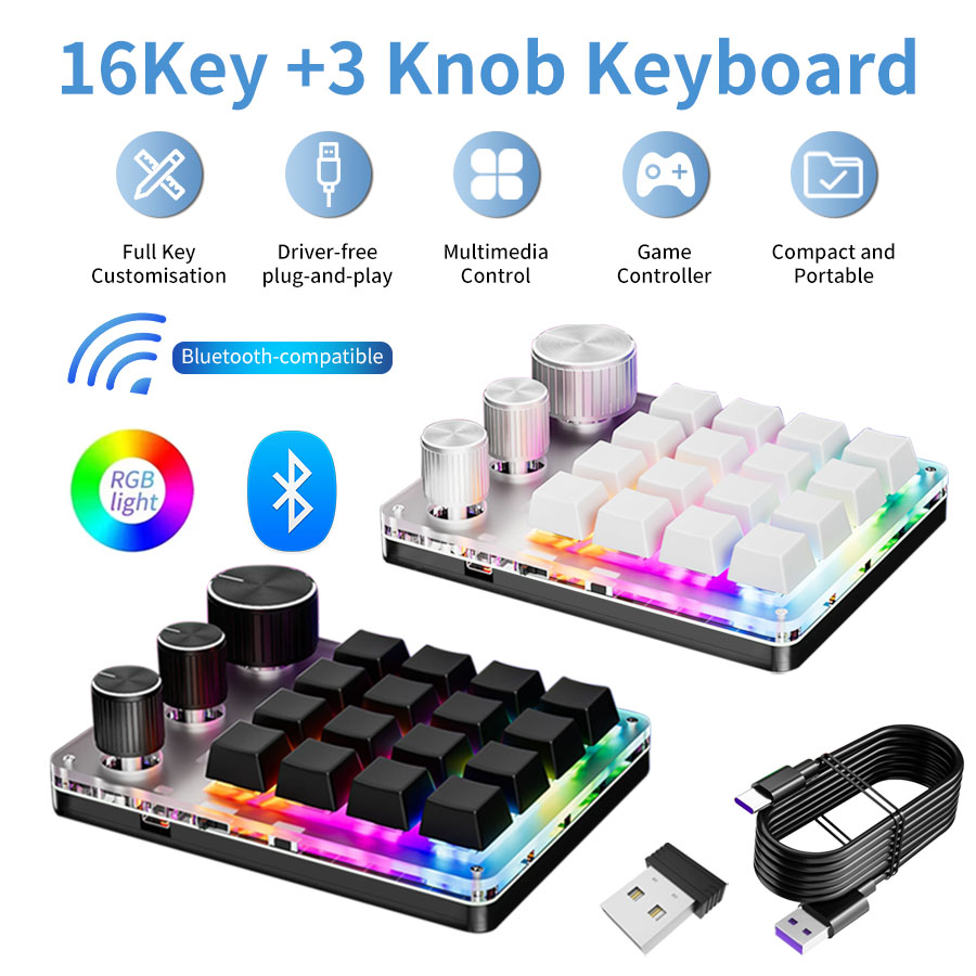 Gaming Keyboard Mini - Clavier de jeu mécanique sans fil