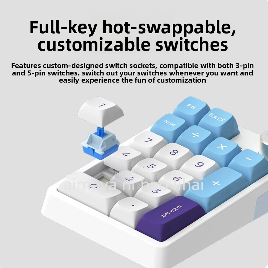 Clavier mécanique sans fil Blu - Gaming Keyboard Mini avis et prix