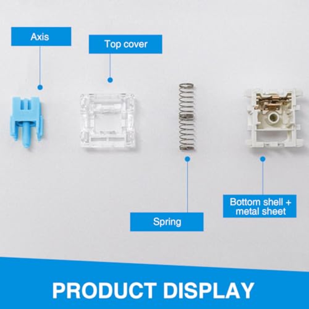 Lot de 108 interrupteurs de cl - Keyboard Gaming Blue Switch avis et prix