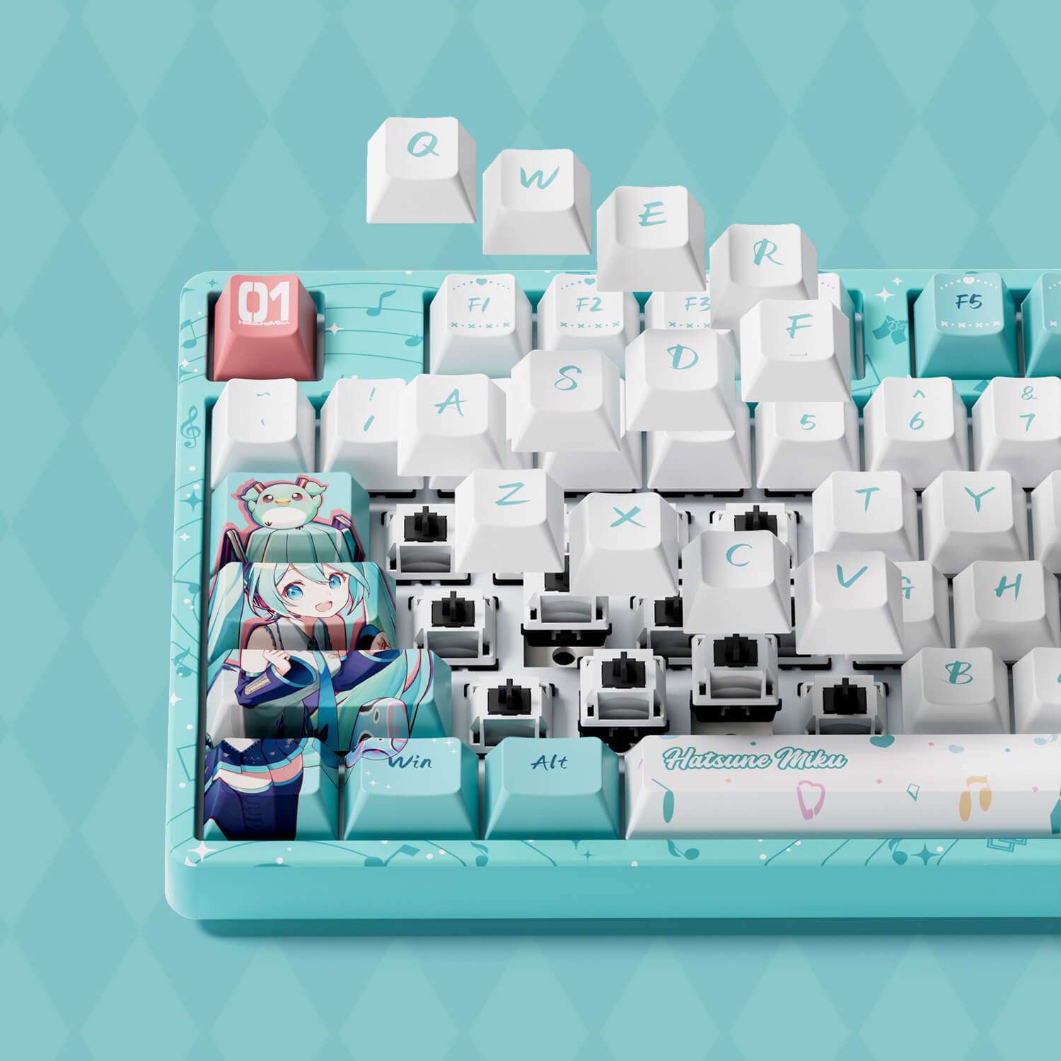 Clavier mécanique sans fil Akk - Gaming Keyboard Hot Swappable avis et prix