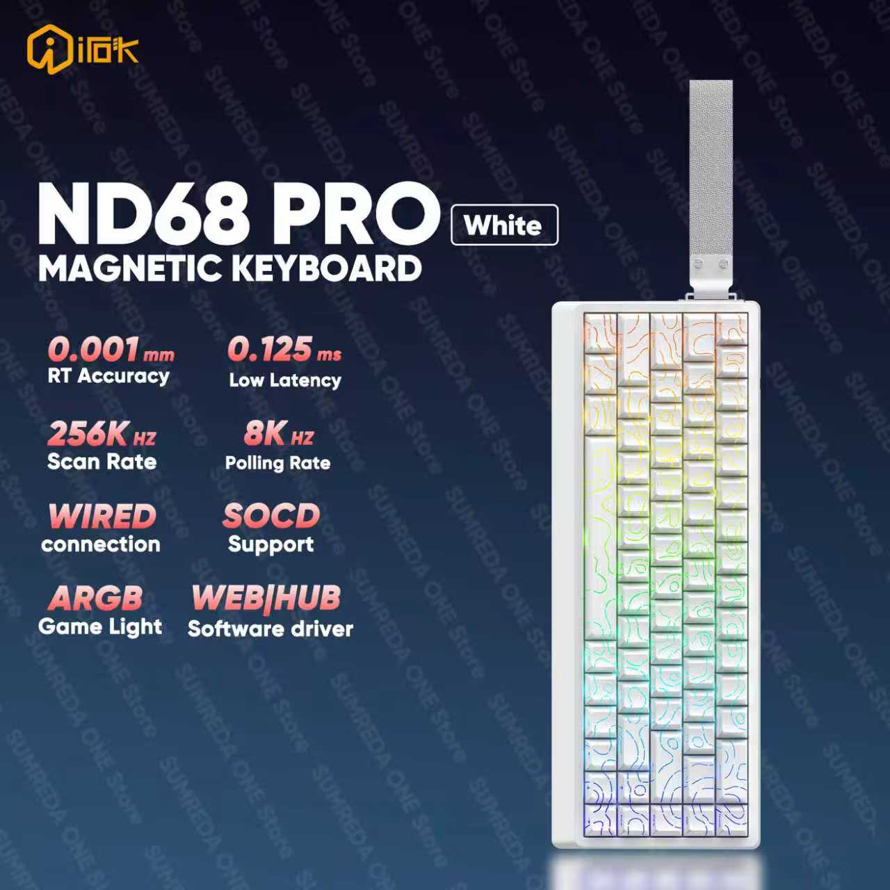 Clavier mécanique de jeu IROK  - Gaming Keyboard No Rgb avis et prix