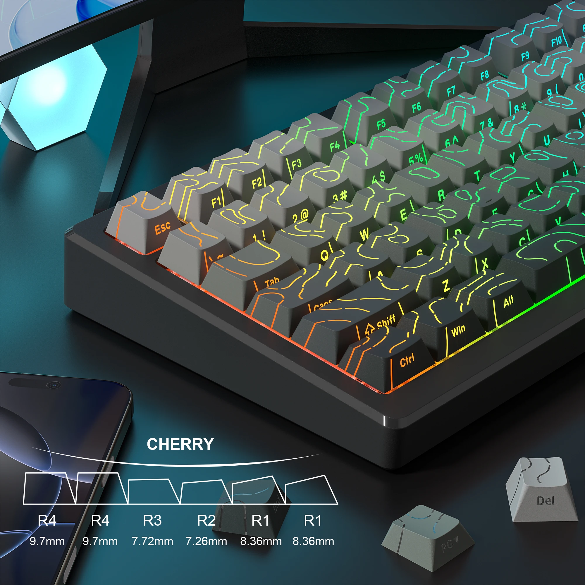 Capuchons de touches pour clav - Gaming Keyboard Nearby avis et prix